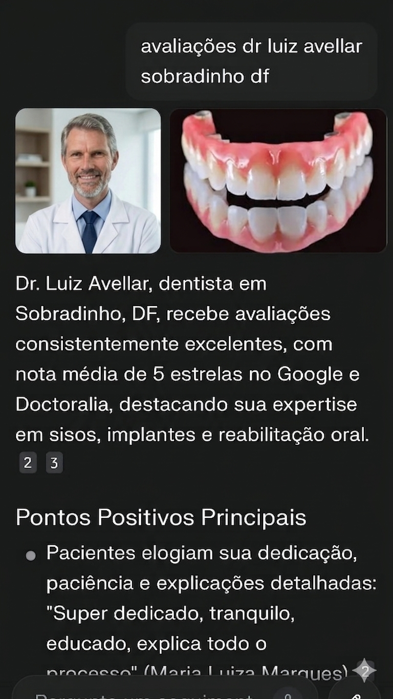 Foto 3 de Dr. Luiz Avellar | Implantes | Cirurgia de Sisos | Reabilitação Oral 