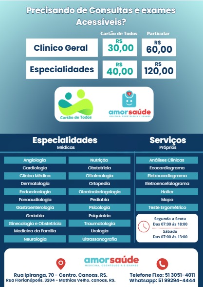 Foto 3 de AmorSaúde Canoas Mathias Velho