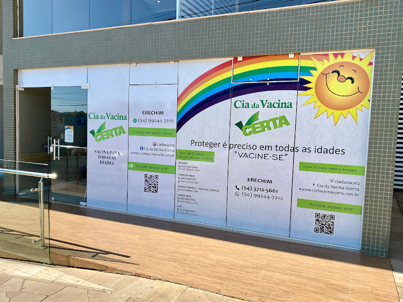 Foto 2 de Cia da Vacina Erechim | Clínica de Vacinação Particular | Vacinas para Gripe, Hepatite, Catapora, HPV