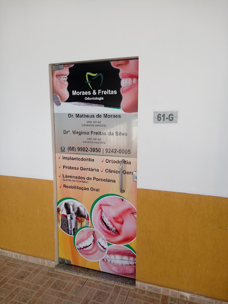 Foto 3 de Cirurgião Dentista Moraes E Freitas - Dr. Mateus E Odontologia Dr. Virgínia