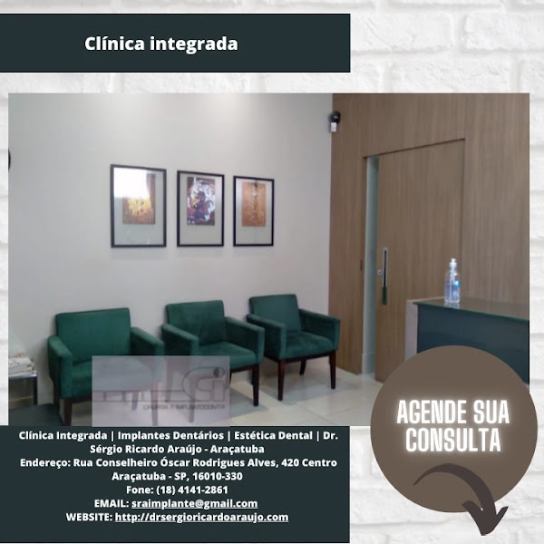 Foto 2 de Clínica Integrada | Implantes Dentários | Estética Dental | Dr. Sérgio Ricardo Araújo - Araçatuba