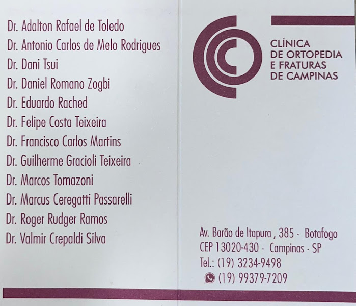 Foto 3 de COC CLINICA DE ORTOPEDIA CAMPINAS