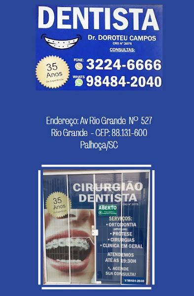 Foto 2 de CONSULTÓRIO ODONTOLÓGICO DR. DOROTEU CAMPOS