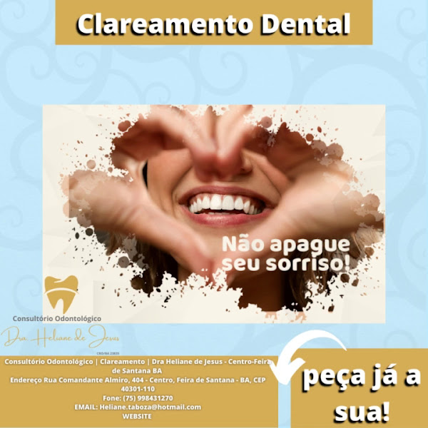 Foto 2 de Consultório Odontológico Dra Heliane de Jesus - Centro-Feira de Santana BA