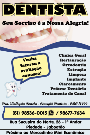 Foto 3 de Consultório Odontológico Dra. Walkyria Portela