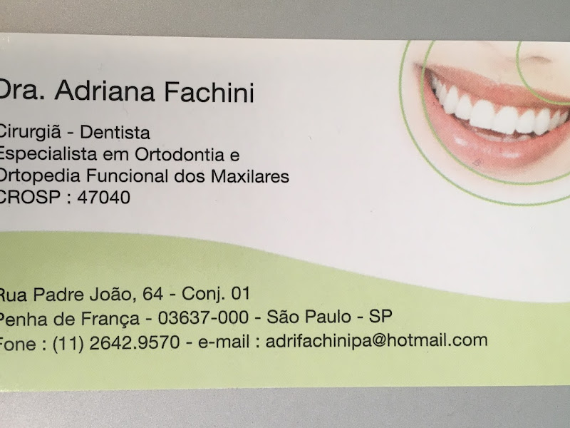 Foto 6 de Dentista Dr. Roberto Fachini Dra Thaizi Fachini