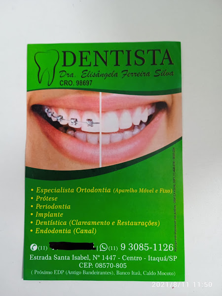 Foto 2 de Dentista Elisângela Ferreira Silva