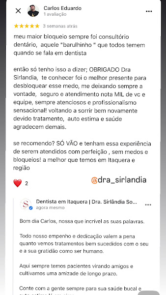 Foto 4 de Dentista em Itaquera | Dra. Sirlândia Souza