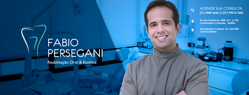 Foto 2 de Dr. Fabio Persegani | Dentista | Barra da Tijuca | Consultório Odontologia Digital | Implantes Dentários
