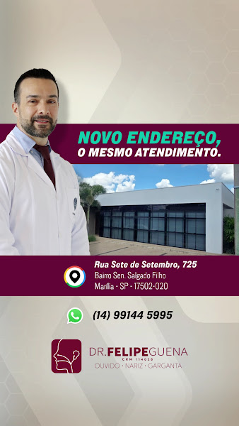 Foto 2 de Dr. Felipe Nammur Guena | Otorrinolaringologista | Marília