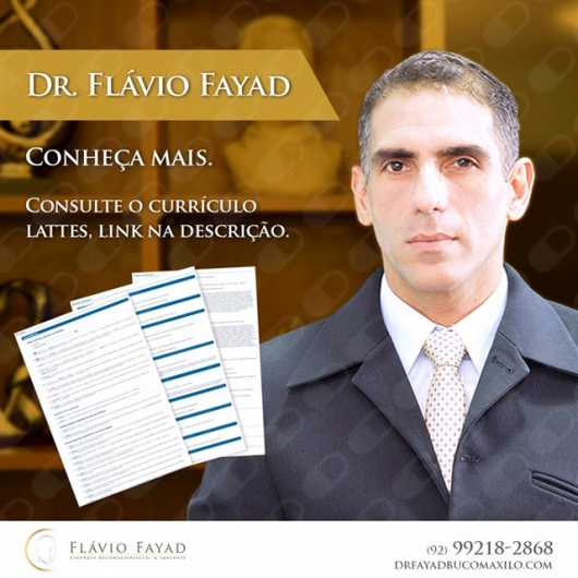 Foto 2 de Dr Flavio Fayad - Bucomaxilofacial
