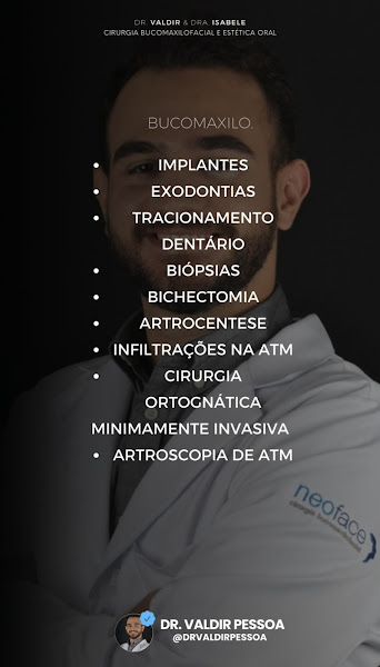 Foto 2 de Dr. Valdir Pessoa Cirurgião Bucomaxilofacial em Fortaleza
