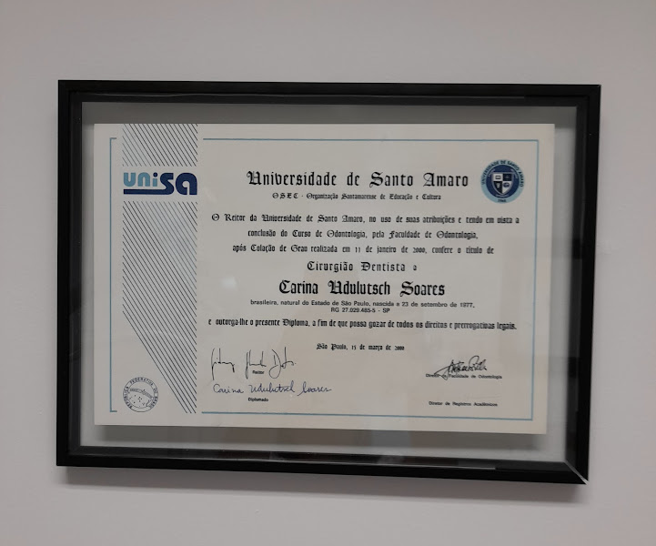 Foto 3 de Dra.Carina Udulutsch Soares Odontologia Planalto Paulista,Moema e Região