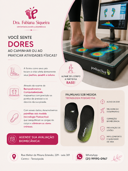Foto 2 de Dra.Fabiana Siqueira Ortopodologista/Podologa clínica e Biomédica