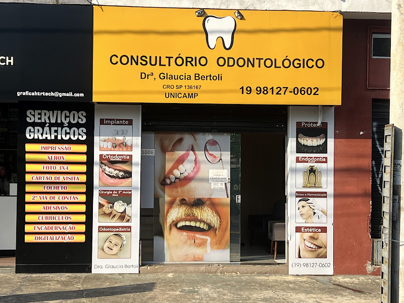 Foto 3 de Dra. Glaucia Bertoli Odontologia -Dentista Campinas - Lente de Contato-Restauração-Prótese-Implante-Protocolo-Ortodontia