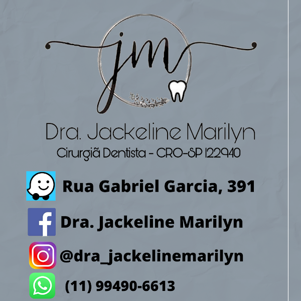 Foto 3 de Dra. Jackeline Marilyn - Dentista - Zona Leste - SP