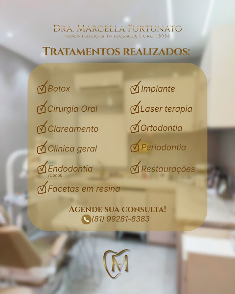 Foto 2 de Dra Marcella Furtunato - Cirurgiã Dentista