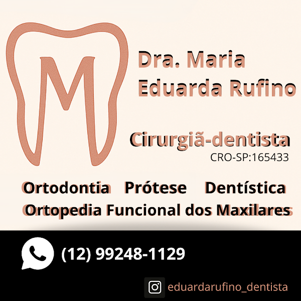 Foto 3 de Dra. Maria Eduarda Rufino - Aparelho adulto e infantil