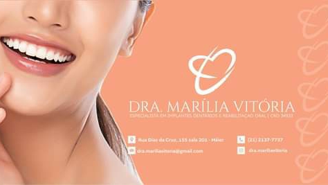 Foto 3 de Dra. Marília Vitória | Implantes Dentários | Prótese Dentárias | Facetas de Porcelana | Alinhador Estético