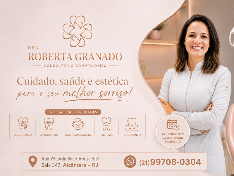 Foto 2 de Dra. Roberta Granado - Dentista Alcântara