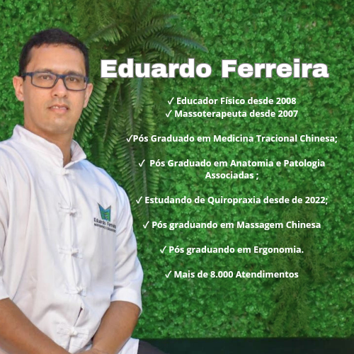 Foto 2 de Eduardo Ferreira Massoterapeuta e Quiroprata em Juiz de Fora