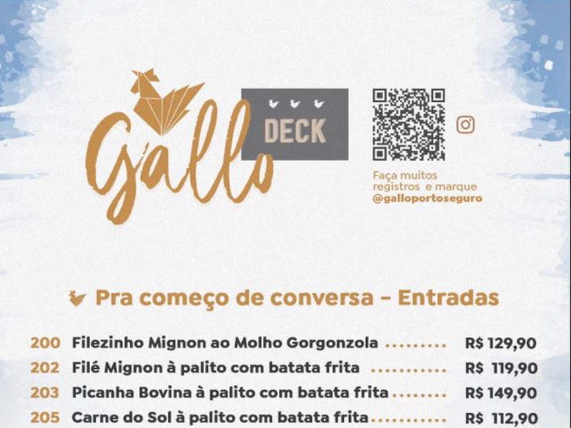 Foto 2 de Gallo Porto Seguro
