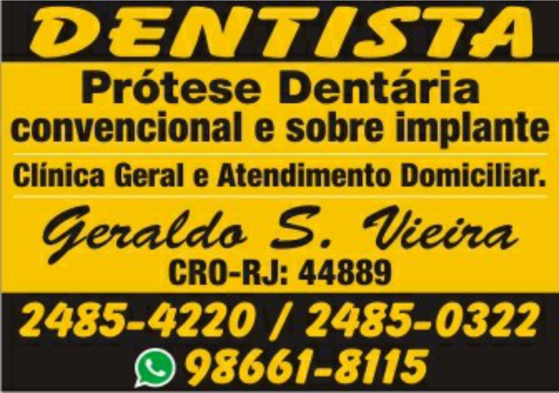 Foto 3 de Geraldo Dentista no Rio de Janeiro