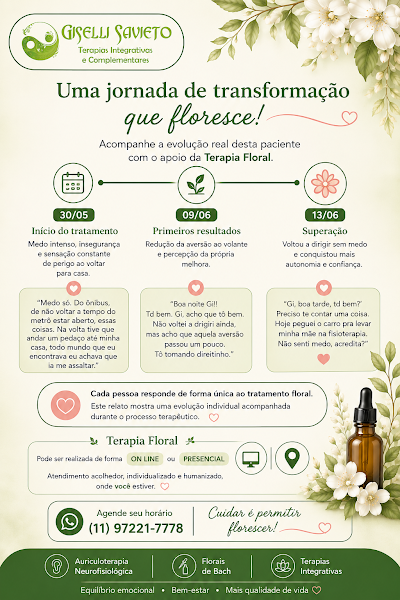 Foto 3 de Giselli Savieto - Terapeuta Integrativa e Auriculoterapia Neurofisiológica