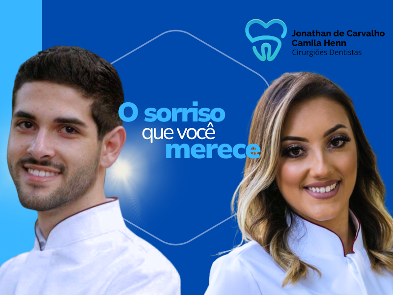 Foto de Jonathan de Carvalho e Camila Henn - Cirurgiões Dentistas em Porto Alegre