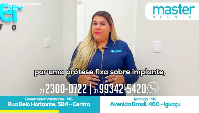 Foto 4 de Master Odonto Ipatinga - Clínica Odontológica Especializada - Implantes Dentários