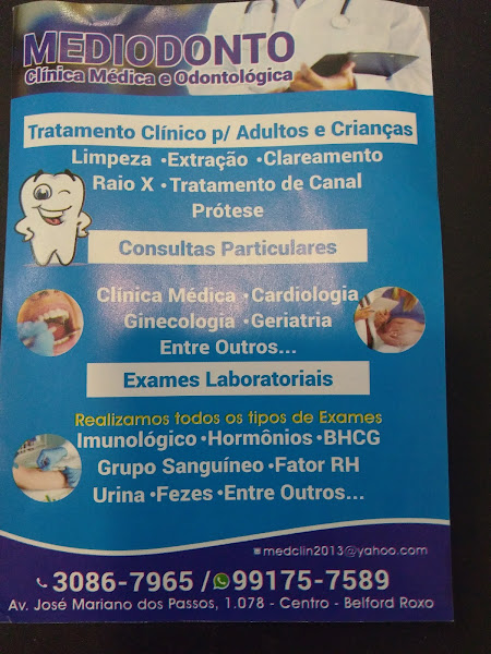 Foto 3 de MEDIODONTO Clínica Médica e Odontológica