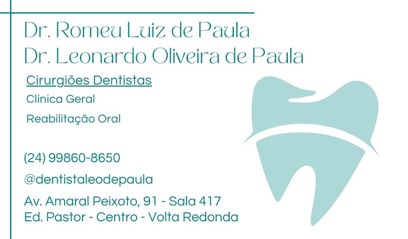 Foto 2 de Odontologia Dr Romeu Luiz de Paula e Dr Léo de Paula