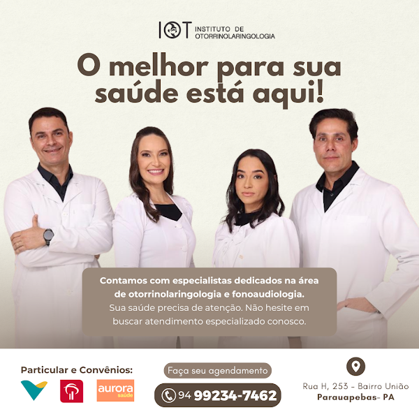 Foto 2 de Otorrinolaringologista em Parauapebas - Instituto de Otorrinolaringologia IOT