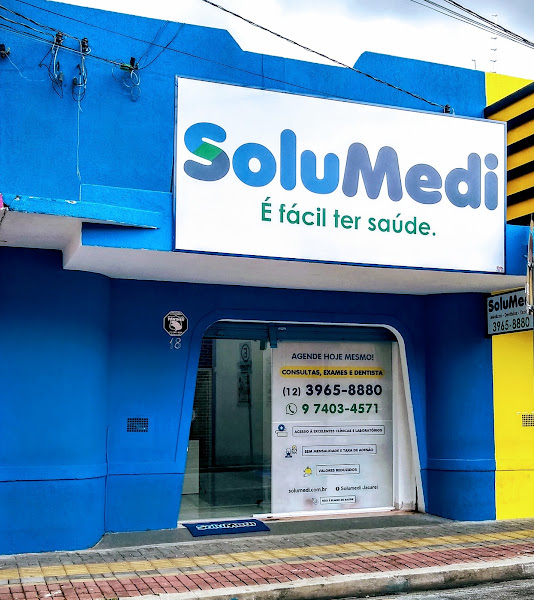 Foto 2 de Solumedi Jacareí / Exame - Médico - Ultrassom - Tomografia - Ressonância - Fisioterapia - Exames de sangue - Dentista - Cardiologista - Oftalmologista - Ortopedista - Psicólogos etc