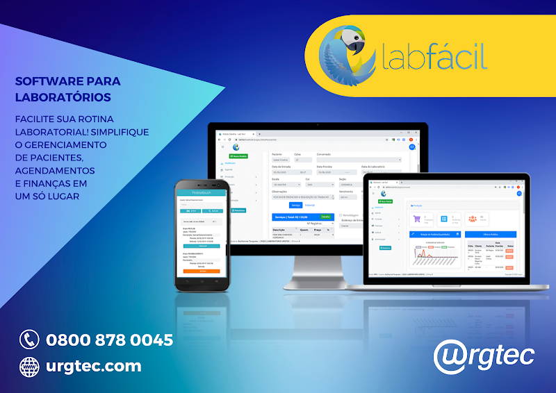 Foto 3 de Urgtec Software para Laboratório de Prótese Dentária e Clínicas Odontológicas