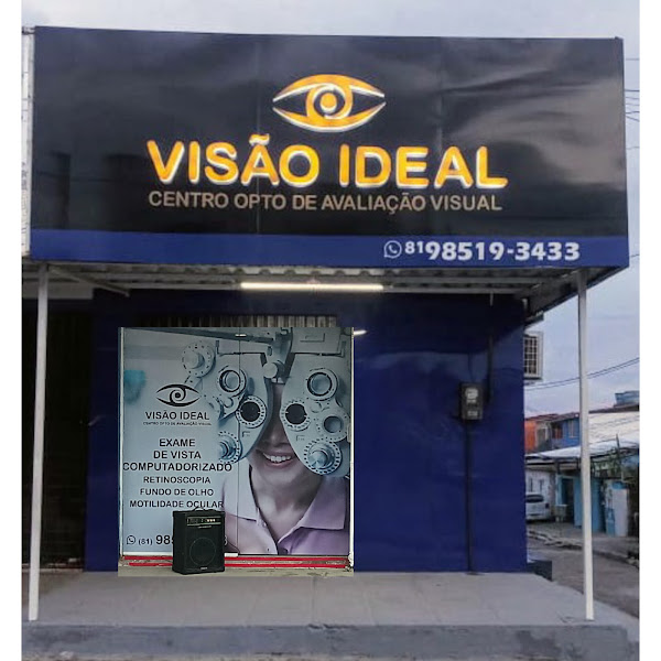 Foto 2 de Visão Ideal Centro opto de Avaliação Visual Ltda | Exame de vista| Oculista| saúde visual|